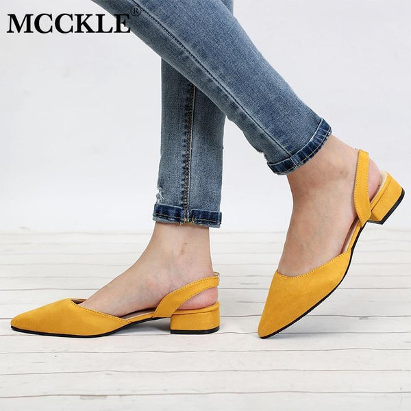 Women Shoes Slingback Sandals For Female