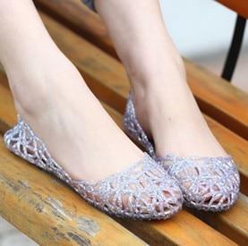 women sandals breathable shoes crystal jelly nest crystal sandals