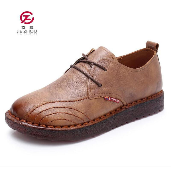 Women Shoes Casual Work Driving Shoes Women Flats Genuine Leather Flat shoe