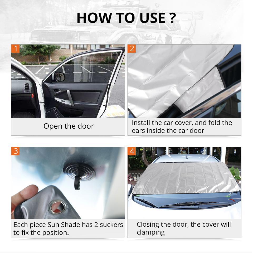 #1 Best Frost Shield Premium Snow guard Car Windshield Screen Cover