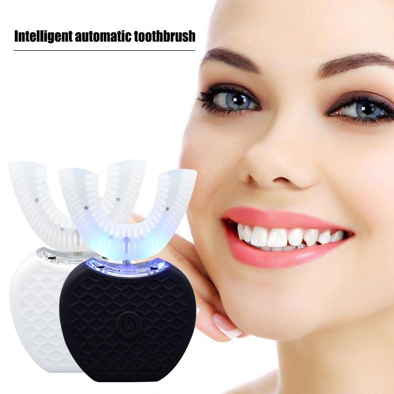 360 Degree Electric toothbrush Vibrating Automatic Sonic Oral Cleaning