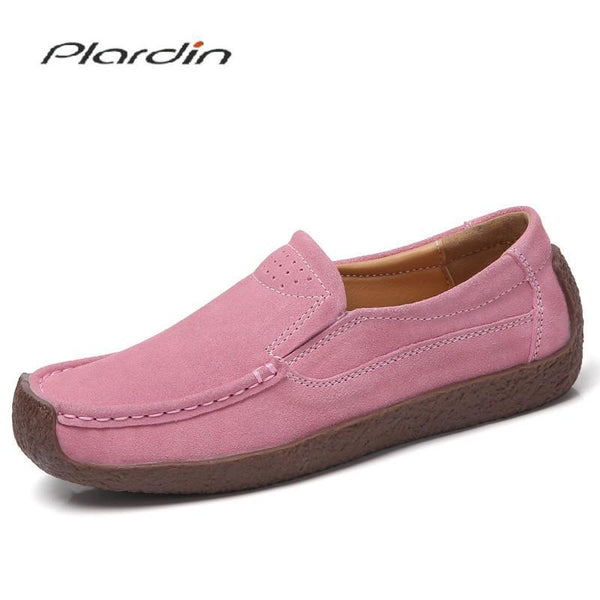 Women Moccasins Women's Flats Genuine leather Shoes