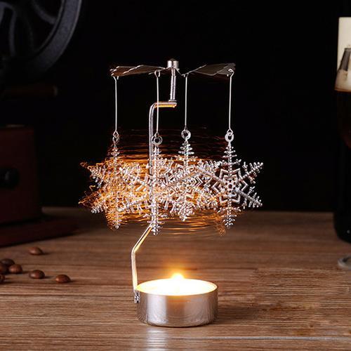 Snowflake Candle Spinner