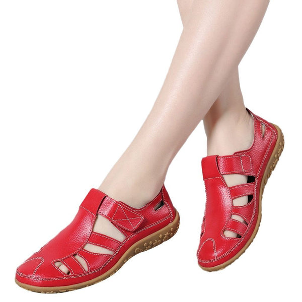 Genuine Leather Handmade Ladies Shoe Leather Sandals