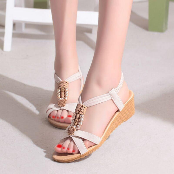 Fashion Summer Bohemian Women Sandals Beach Shoes