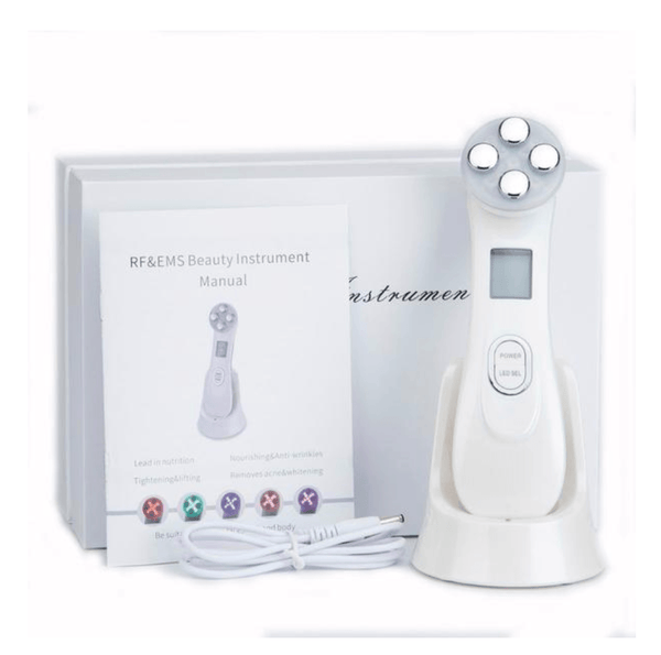 5 in 1 RF & EMS LED Photon Mesotherapy Electroporation Face Beauty Device