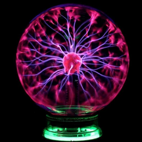 Tesla Coil Light Show Plasma Ball