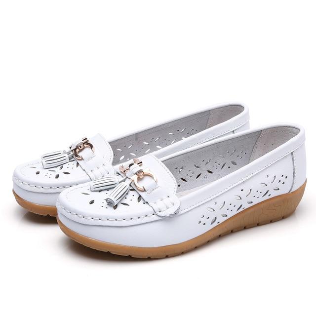 New solid casual shoes woman loafer sneakers women shoes