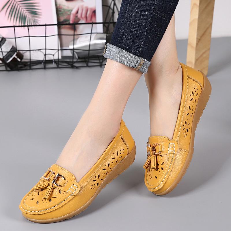 New solid casual shoes woman loafer sneakers women shoes