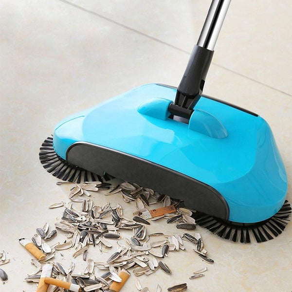 Sweeping Machine Push Type Hand Push Magic Broom Dustpan Handle Household Cleaning Package Hand Push Sweeper mop