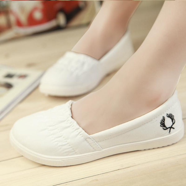 Women Loafers Slip On Flat Shoes Fashion Shallow Casual  Shoes