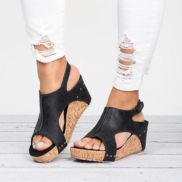 Women Sandals Wedges Shoes Women High Heels Sandals