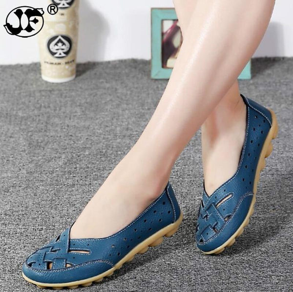 New Arrival Flat Shoes Women Hollow Loafer