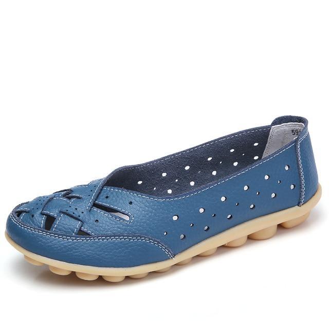 New Arrival Flat Shoes Women Hollow Loafer
