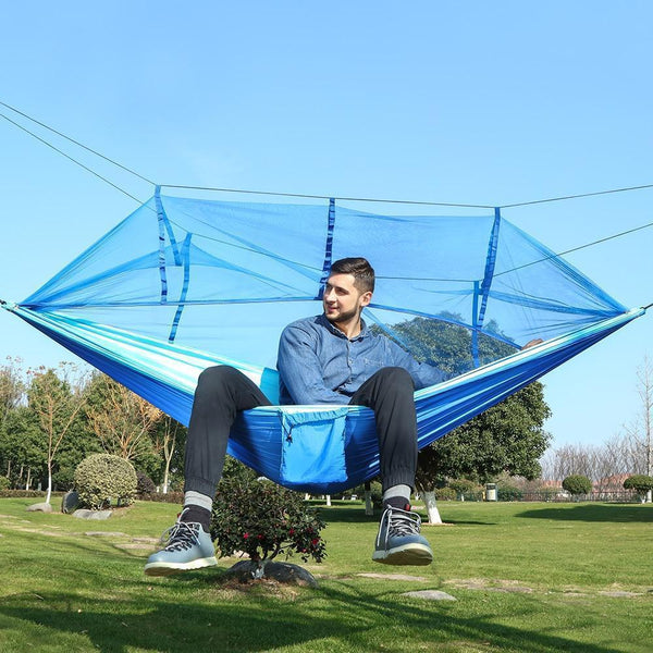 Portable Hammock w/ Mosquito Net