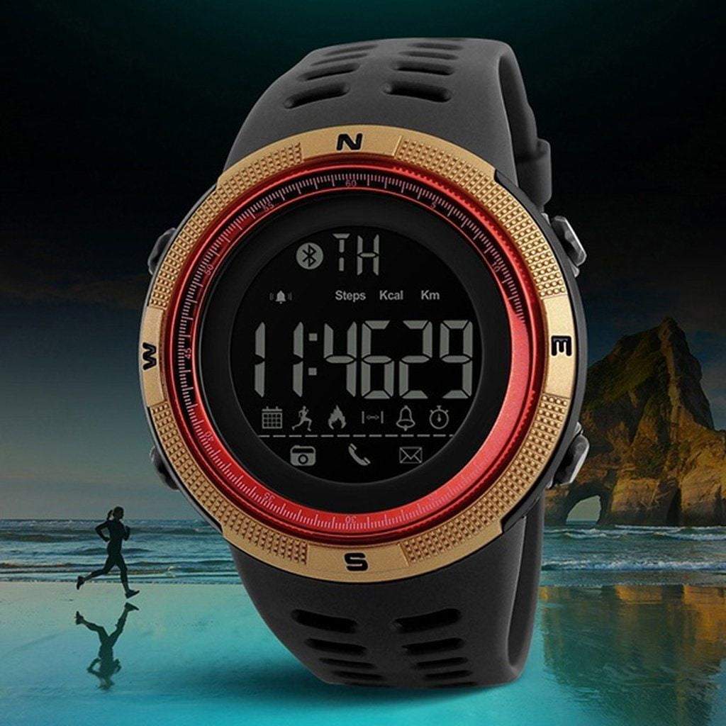 Men Smart Chrono Calories Pedometer Multi-Functions Sports Watches