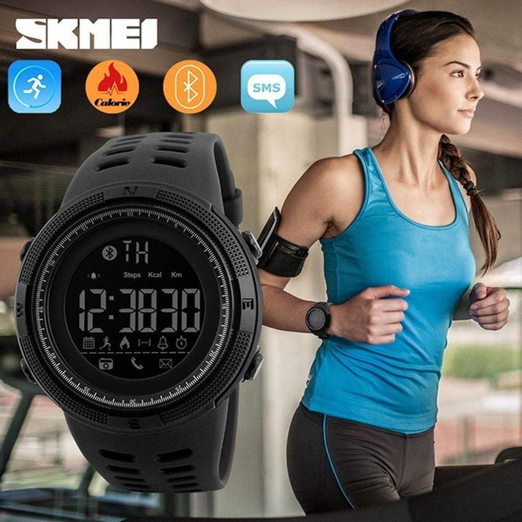 Men Smart Chrono Calories Pedometer Multi-Functions Sports Watches