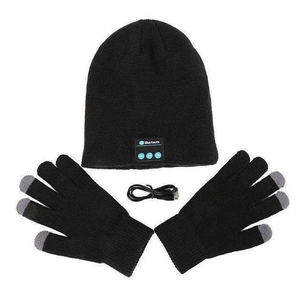 Bluetooth Beanie With Touch Screen Glove - Enjoy The Music and Keep You Warm in Winter!