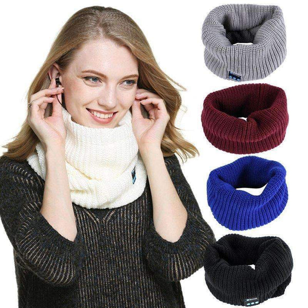 Bluetooth Headset Scarf - Protects From Cold and Enjoy The Music