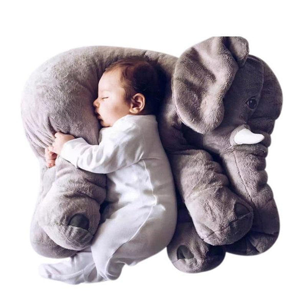 Baby Stuffed Elephant Plush Pillow