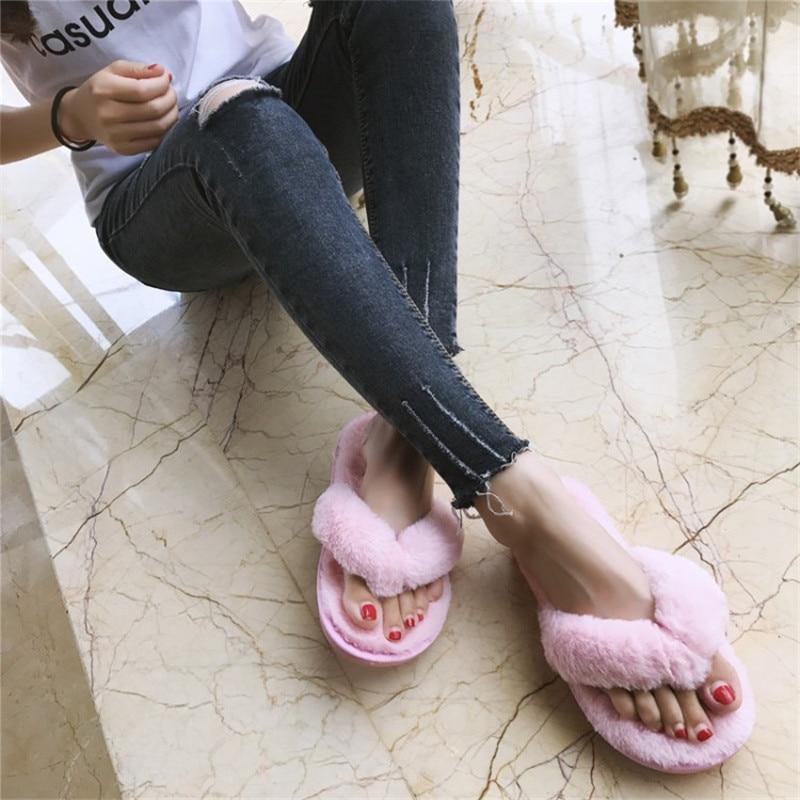 Anti-slip Fur Slippers