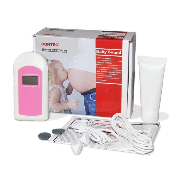 Contec BABYSOUND - Hear the Fetal Heartbeat at Home Easily & Acurate