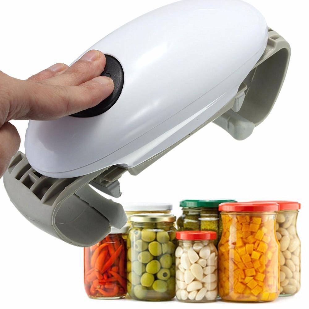 Automatic One Touch Can Jar and Bottle Opener