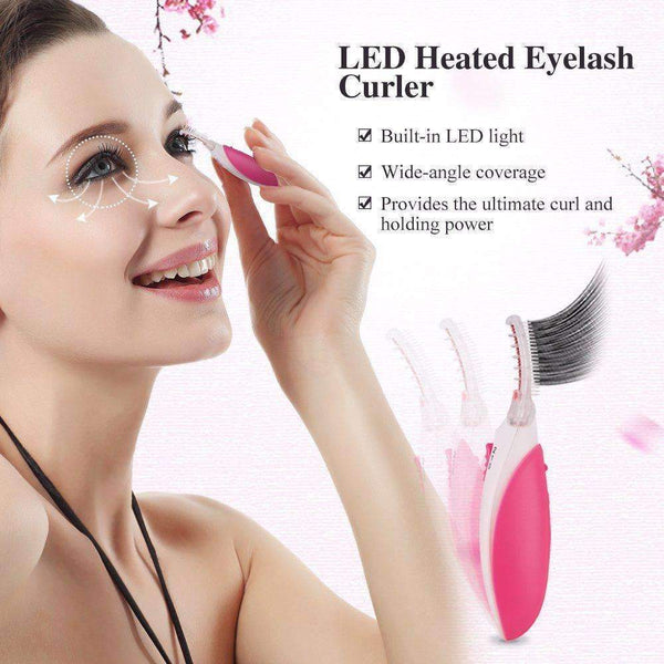 TOUCHBeauty Heated Eyelash Curler - Creates Long-Lasting Curled Lashes Safely And Quickly