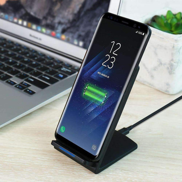 Vertical Wireless Fast Charging For Samsung Galaxy S8 | S7 | S6 | Edge | Note 5 | 7 - Enjoy Fast Charge Wireless Experience!