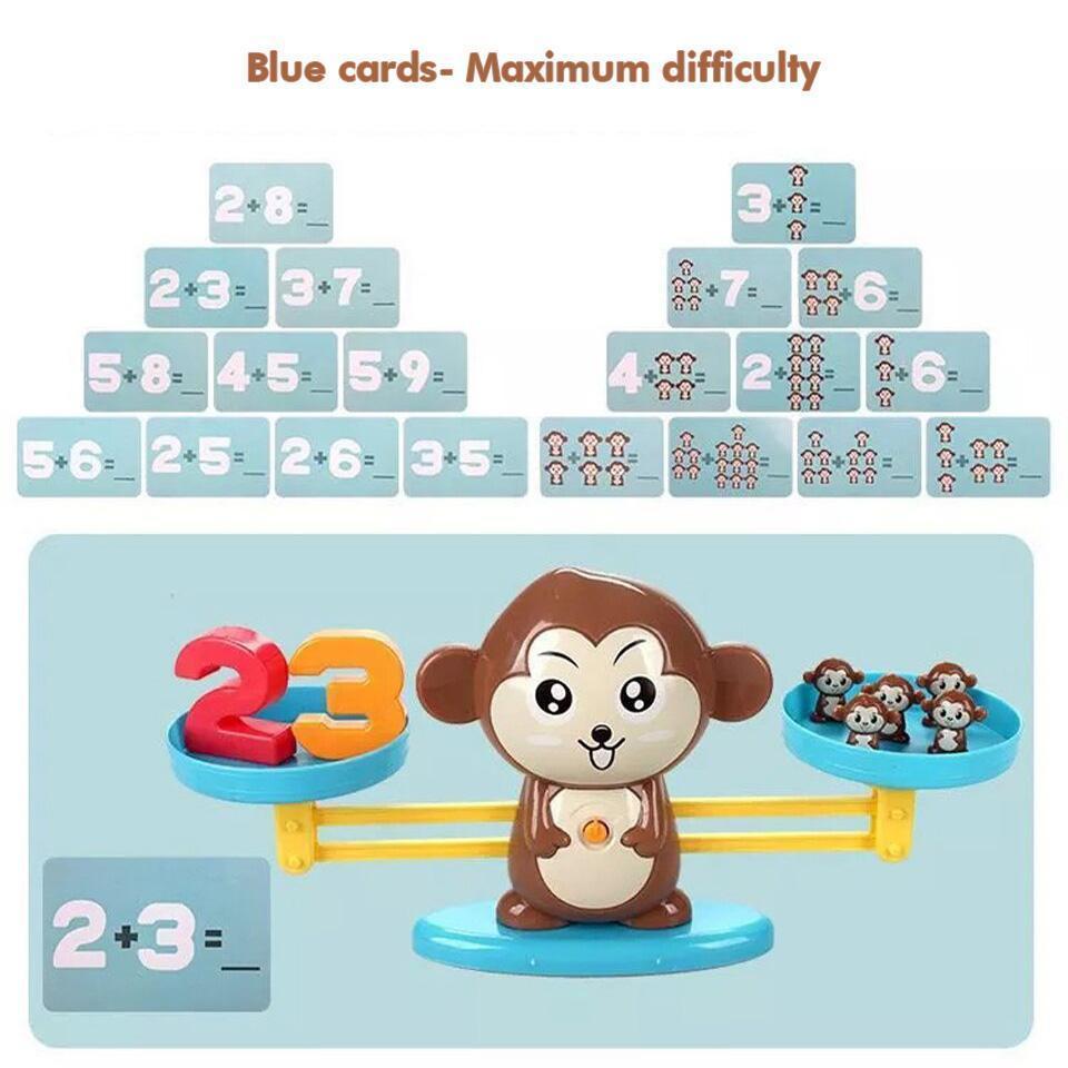 Monkey Balance Math Game