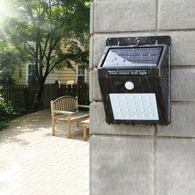 Motion Activated Waterproof Solar Wall Light