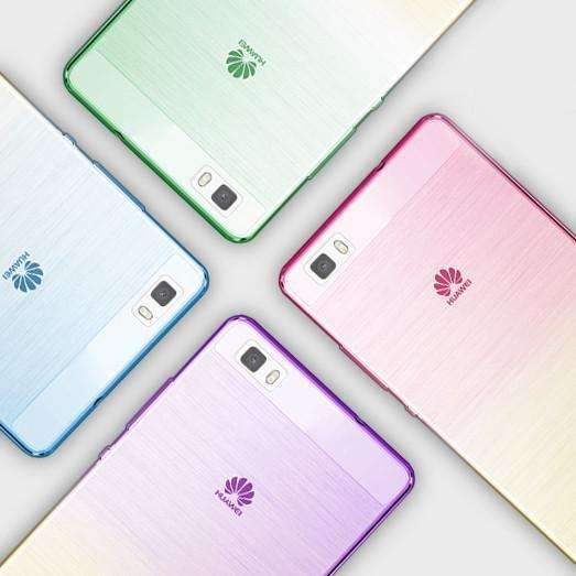 Cover Case For Huawei Mobile Phone Gradient Color