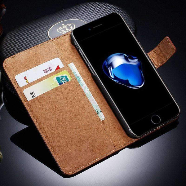 Wallet Flip Cover Phone Bag Stand With Card Holder