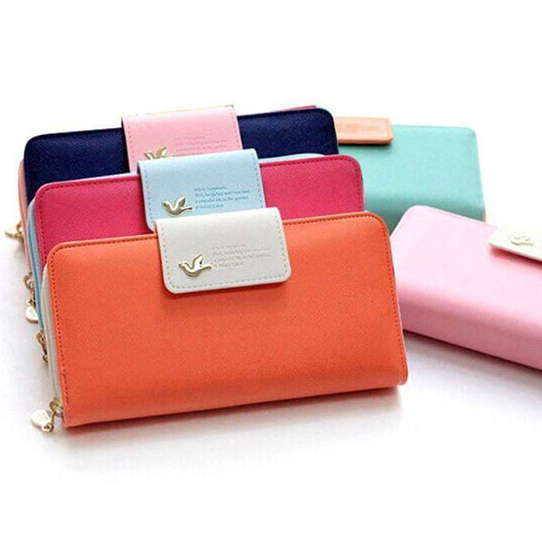 Women Wallets New Winter Fashion Trends Pumping Multi-card Position Two Fold Wallet