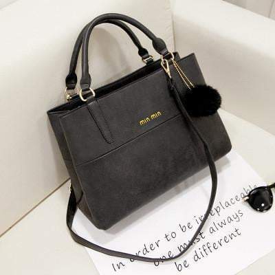 New fashion Retro Women Matte Leather Messenger Handbag