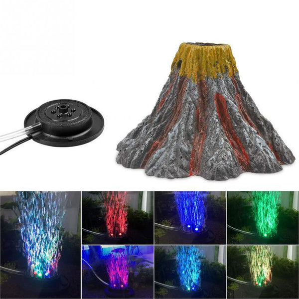 LED Volcano Aquarium Oxygenator Kit