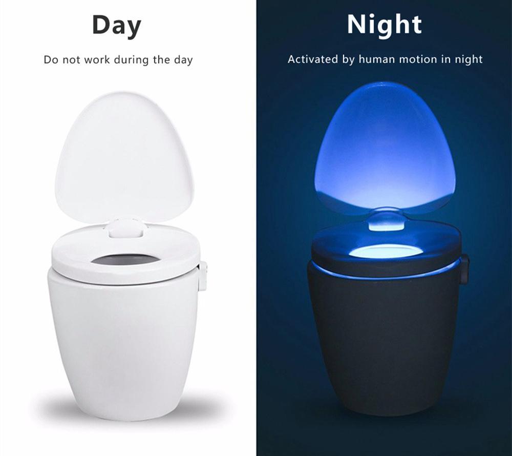 Toilet LED Light Motion Sensor