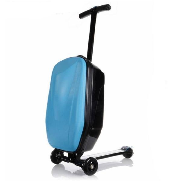 Scooter Suitcase - Carry On Luggage with Built-In Scooter