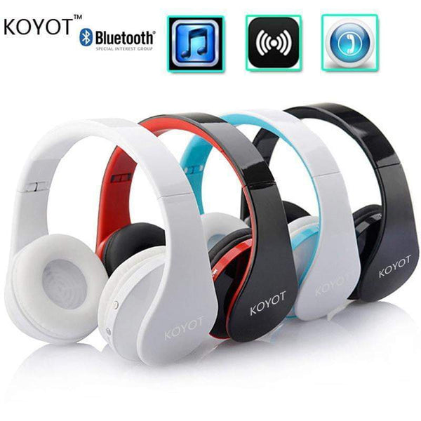 KOYOT Bluetooth Headset Wireless Headphones Stereo Foldable Sport Earphone Microphone headset bluetooth earphone