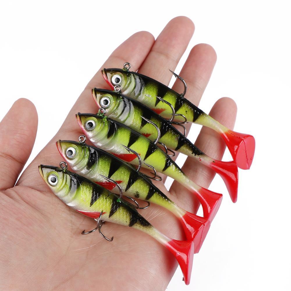 5pc Soft Lure Artificial Bait