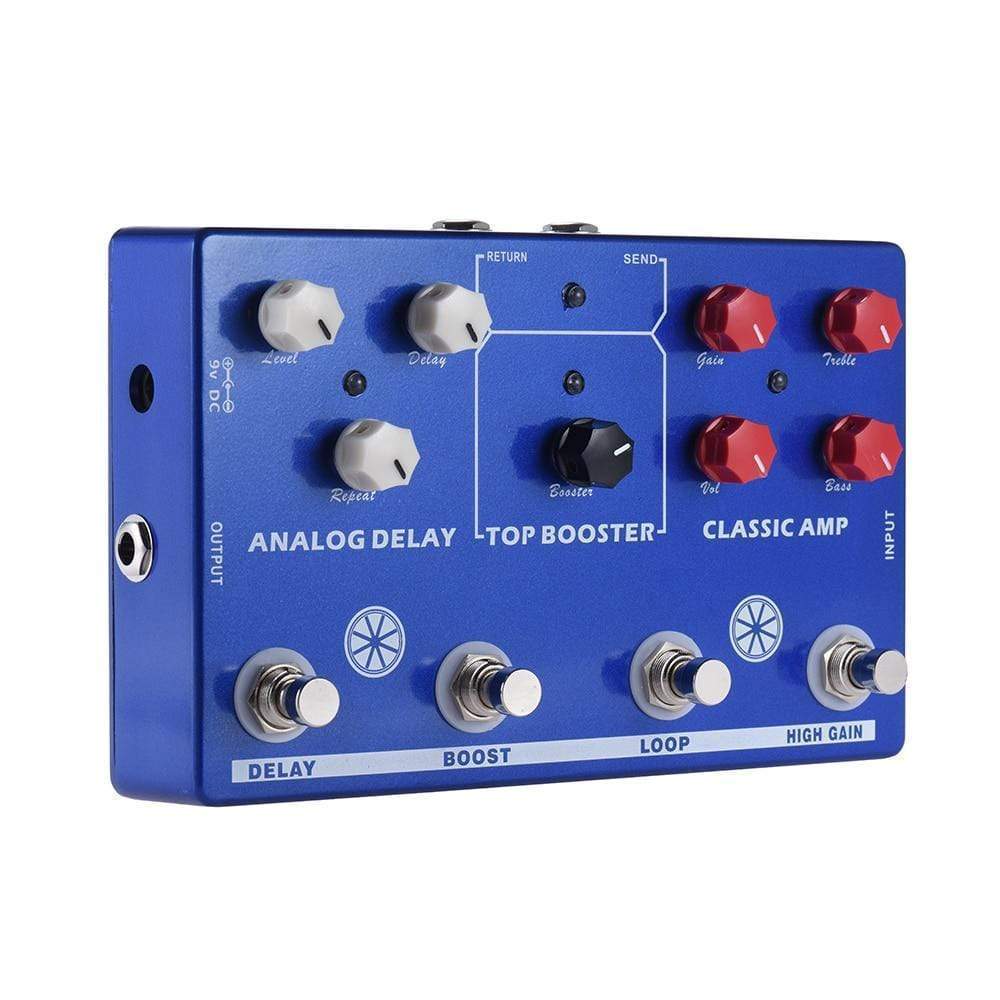 Multi Effects 4 in 1 Guitar Pedal