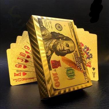 24K Plated Playing Cards