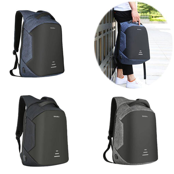 Waterproof Charging Backpack Business Satchel Bag with USB Charging Port