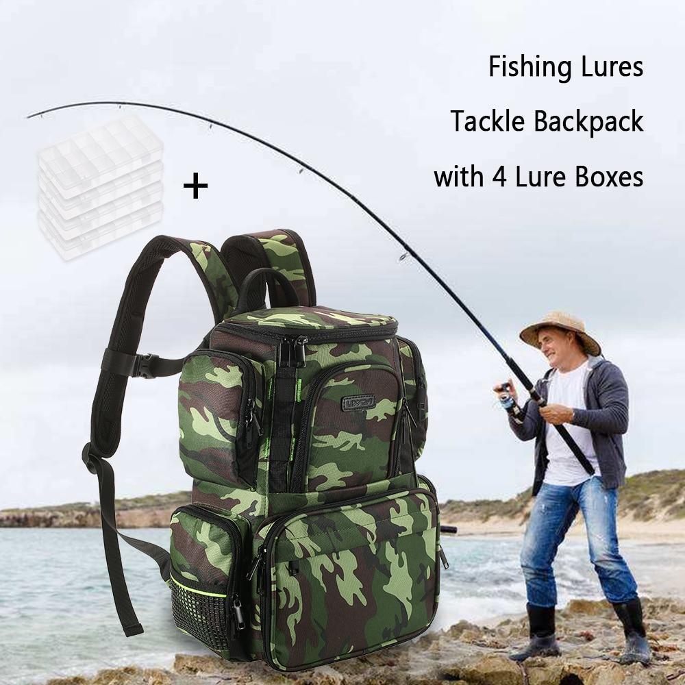 Fishrite Fishing Backpack for Tackles & Lure Box