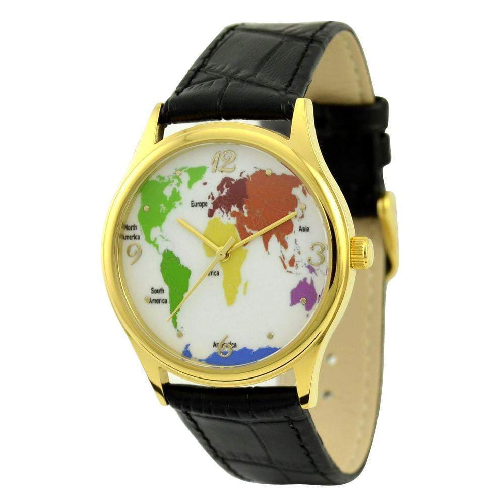 World Map Watches