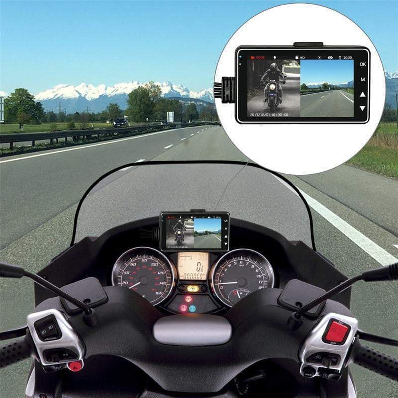 Motorcycle DVR Dual Recorder Dash Camera