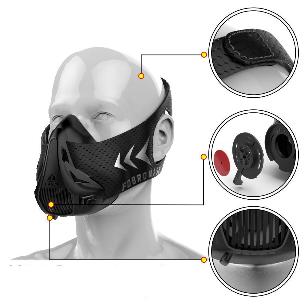 Sports Training Fitness Mask For Elevation Workout