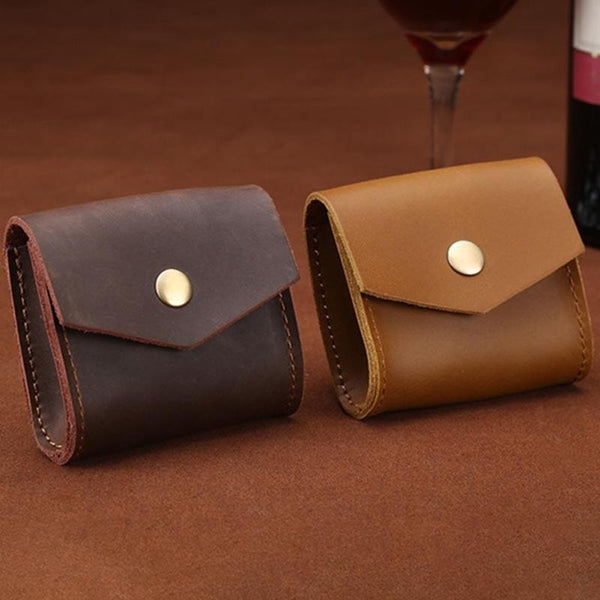 Leather Earphone Bag Case