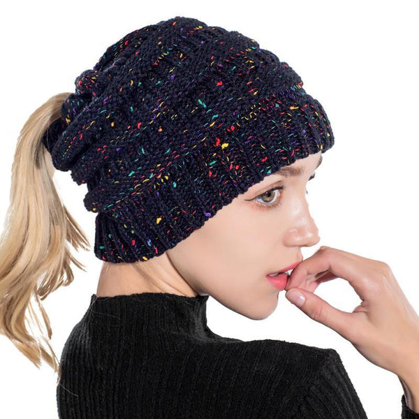 Ponytail Beanie Hat