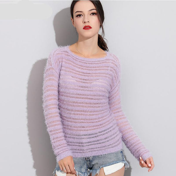 Garemay Mohair Pullover Sweater